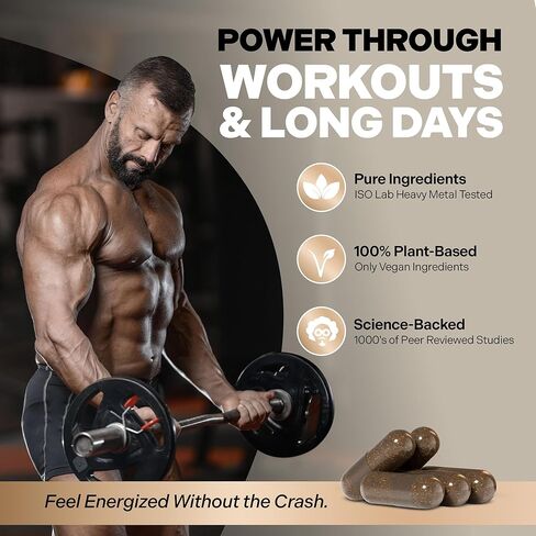 Essencraft Atlas X Testosterone Supplement for Men – 10-in-1 Natural Testosterone Booster & Muscle Booster w/Shilajit, Zinc, Tongkat Ali, & More (120 Capsules) in Saudi Arabia