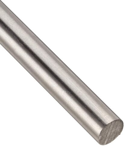 316 Stainless Steel Round Bar, Unpolished (Mill) Finish, Annealed, AMS 5648, 0.25" Diameter, 72" Length, OnlineMetals in Saudi Arabia