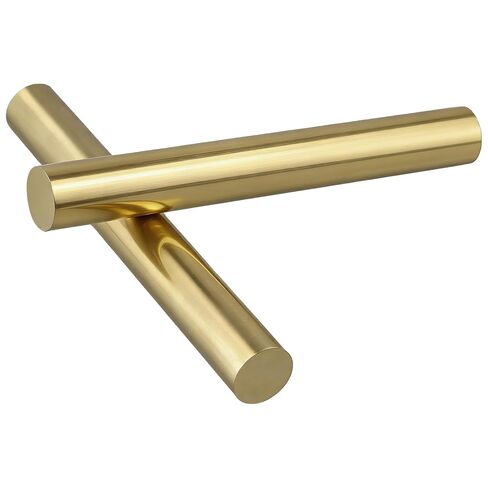 3 PCS 3/4 Inch Brass Rod, Solid Brass Rods 6 Inch Long Round Brass Stock for Crafts, Model Plane Ship Car, DIY Supplies, Replacement Parts in Saudi Arabia