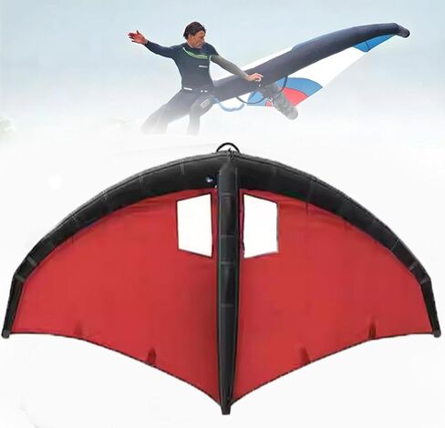 Inflatable Surfboard for Windsurfing and Wing Surfing, Portable Sail for Water and Snow Ski Surfing in Kuwait