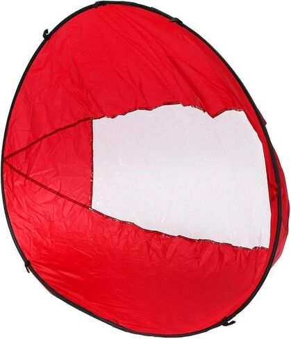 شراع كاياك للرياح مقاس 46 بوصة قابل للطي مجداف كاياك للرياح شراع منبثق مع نافذة شفافة لملحقات السفينة القابلة للنفخ in Kuwait