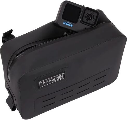 THRASHIN Supply Waterproof HandleBar Bag - Black in Saudi Arabia
