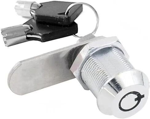 Cylinder Cam Locks Replacement Lock +2 Keys 1Pcs(30mm) in Kuwait
