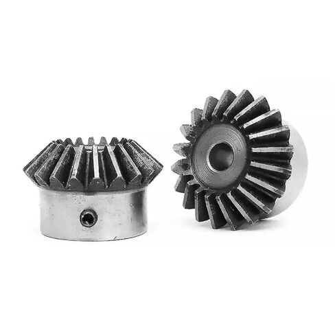 Metal Bevel Gear Pinion 45 Steel 90 Degree 15 to 40 Teeth Bevel Gear Straight Beval Gears 1 to 1 1Pcs ﻿(4M22T) in Saudi Arabia