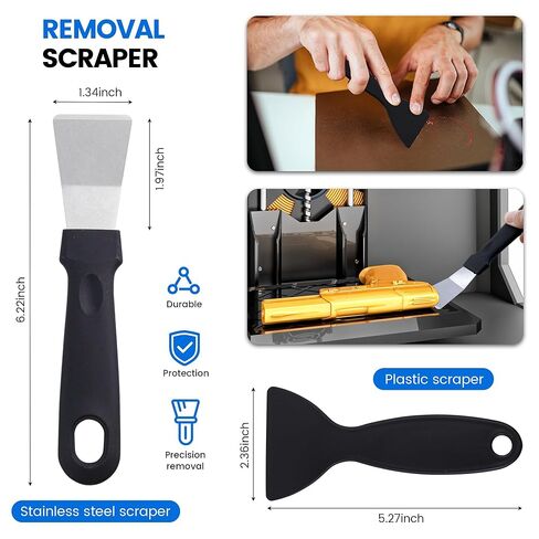 45 Pcs 3D Printer Tool Kit, 3D Printer Accessories Includes Nozzle Cleaning Kit, Deburring Tool, Files, Pliers, Removal Scrapers Suitable for 3D Print Removing, Cleaning, Finishing in Saudi Arabia
