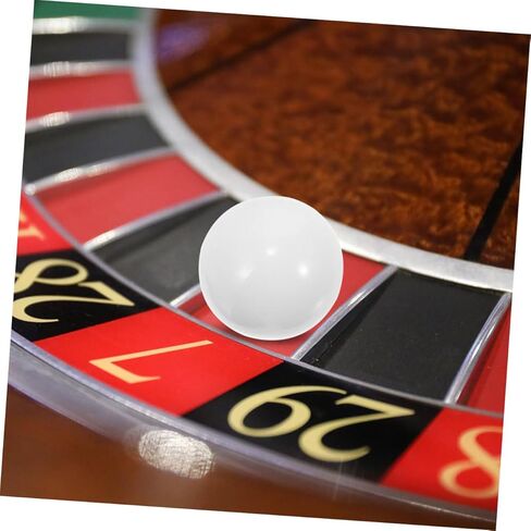 Kisangel 3 قطع لعبة الروليت عجلة الخرز استبدال الكرات الدقيقة للدوران السلس لألعاب البوكر والحانات المنزلية تعزيز جماليات اللعبة in Kuwait