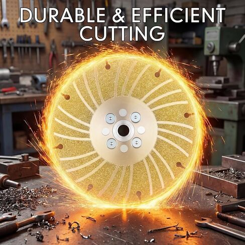 Zhehao Electroplated Diamond Grinding Wheel, 4-1/2" M14 Thread Angle Grinding Wheel Indestructible Multitool Diamond Blade Disc for Cutting Concrete Marble Shaping Porcelain Stoneware Tile Granite in Saudi Arabia