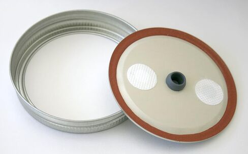 0.2 Micron Synthetic Filter Papers/fit for Wide Mouth jar lids/Used for Mushroom Cultivation/Pack of 12 in Kuwait