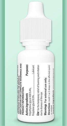 Ultra Lubricant Pet Drops 15 ml - Eye Drops for Cats and Dogs - Moisture Rich Formula, Fast Acting Hydration Dogs Eye Drop for Dry Eyes, Artificial Tears for Extra Dry Eye (U.S Made) in Kuwait