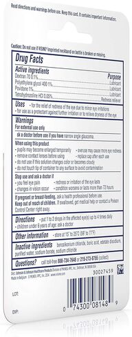 Visine Advanced Redness + Irritation Relief Eye Drops to Cool & Moisturize Dry, Irritated & Red Eyes, 0.28 fl. oz in Kuwait