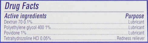 Visine Advanced Redness + Irritation Relief Eye Drops to Cool & Moisturize Dry, Irritated & Red Eyes, 0.28 fl. oz in Kuwait