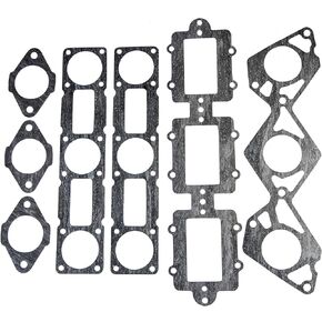 SBT Intake Gasket Kit for Yamaha 1200 Non-PV GP1200/Exciter 270/Exciter SE/LS 2000/SUV/Runner SUV/Runner XLT/AR210/LS 210/LX 210 1997 1998 1999 2000 2001 2002 2003 2004 2005