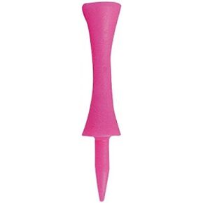 2 3/8" Pink Plastic Step Down Golf Tees (100 Count)
