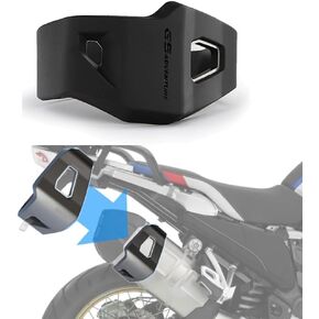 Motorcycle Exhaust Protector Cover Anti-damage Shield for BMW R1200GS LC ADV R1250GS Adventure Muffler Pipe Protector Exhaust Heat Shield Silencer Guard Protective Cover