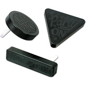 Beistle 20-Piece Racket Raise 'N Noisemakers, Black/White