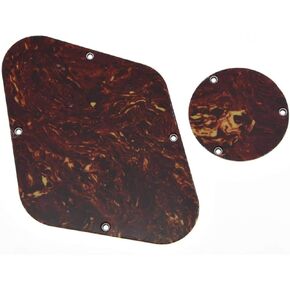 Dopro LP Rear Control Plate with Switch Cavity Cover for USA Les Paul Abalone Pearl