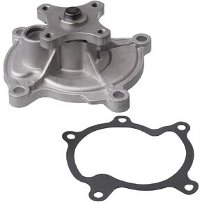 AW6020 Professional Water Pump Kit With Gasket Fit For (Engine 3.5L/3.9L V6 Only) Bu-ick Lucerne Terraza [ Chevy Impala Malibu Monte Carlo Uplander ] Pontiac G6 Montana/Saturn Aura Relay Vue