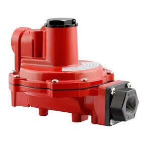 معدات Roastove LP-Gas R622H-DGJ منظم المرحلة الأولى، زنبرك 8-12 رطل لكل بوصة مربعة، 3/4 بوصة × 3/4 بوصة NPT