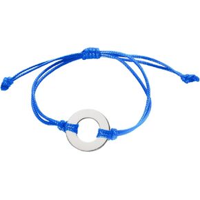 Metal Stamping Aluminum Washer Bracelet Blanks for Handmade Personalized Cuff Bracelets Jewelry Making Blue