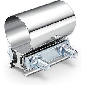 2.0" Stainless Steel Butt Joint Exhaust Seal Band Clamp