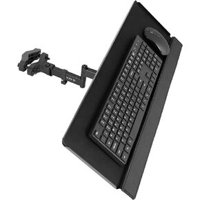 VIVO POLEKB Pole Mount Keyboard Tray, Black