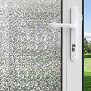 Gila® Glass Scenes Winter Morning Decorative Window Film DIY Static Cling, 3ft x 6.5ft (36in x 78in) (19.5 sq ft)