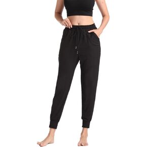 Women's high Waisted Yoga Pants Elastic Sports and Fitness Pants Drawstring Elastic Casual Pants
