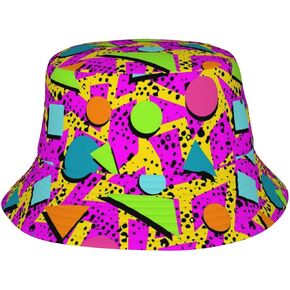 Bucket Hat Beach Sun Hat Beach Fishing Hat for Men Women Teens, Reversible Double-Side-Wear