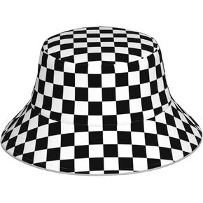 Sky Blue Tie Dye Bucket Hat for Women Men Teens Double-Side-Wear Reversible Summer Beach Sun Hat Packable Fisherman Cap