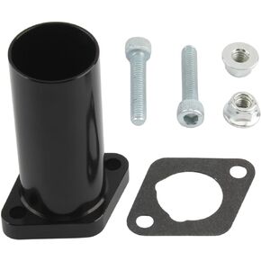 CNC PWK24 interface for Mikuni carburetor 212cc GX200 VM24 YAMAHA Motorbike Fuel Supply Carburetor Parts Intake Air Filter Joint(Black)
