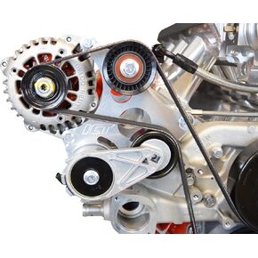 ICT Billet LS Corvette Alternator Bracket Kit LSX LS1 LS2 LS3 LS7 LS6 LS9 CTS-V 551750-1