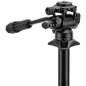 3 Legged Thing AirHed Trinity Multi-use Head for Video, monopods and scopes (Darkness Matte Black) (AHTRINITYDARK)