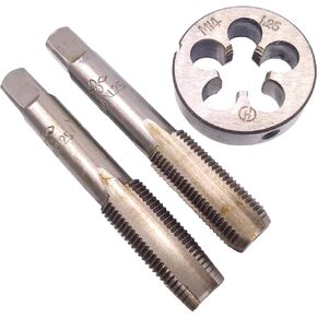 HSS M14 x 1.25mm Taper and Plug Tap and M14 x 1.25mm Die Metric Thread Right Hand