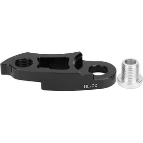 VGEBY Rear Derailleur Hanger Extender, Bike Frame Tail Hook Extender for Mountain Bike 34‑52T Flywheel(Black)