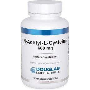Douglas Laboratories N-Acetyl-L-Cysteine 600 mg | Glutathione Precursor for Antioxidant Protection | 90 Vegetarian Capsules