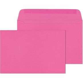 6X9 Envelope Color Blank Open Side-Greeting Card Invitation Envelopes-25 Pack Pink
