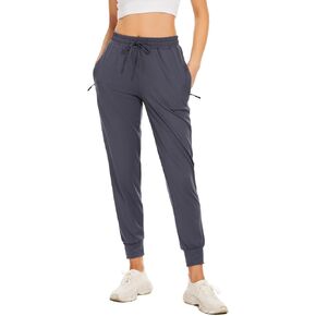 BATHRINS Women's Lightweight Sweatpants Comfy Workout Joggers Lounge Pants with Zipper Pockets