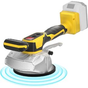 Tile Vibration Tool Compatible with Dewalt 20V Max Battery(Battery not included) Tile Vibration Leveling Machine with 8 Level,Digital Display,Suction Cup & & Lock Design for Floor | Tile | Wall