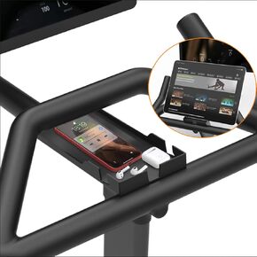 لحامل هاتف Peloton، 8.46 بوصة × 4.1 بوصة، لملحقات Peloton، حامل الهاتف الخلوي لدراجة Peloton Bike & Bike+، مضاد للانزلاق لحامل هاتف Peloton، صينية تثبيت iPhone in Kuwait