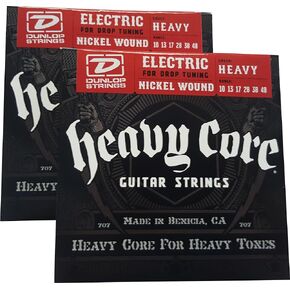 Dunlop Heavy Core Heavy Electric Guitar Strings 10-48- 2 Pack