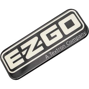 Name Plate for 2008 up EZGO RXV Golf Carts 606405