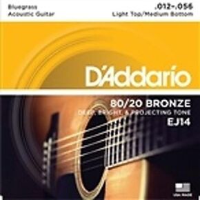 D'Addario D'Addario EJ14 Acoustic Guitar Strings Bluegrass 80/20 Bronze - 1 Set
