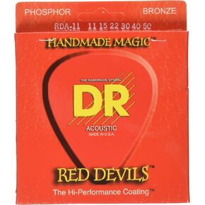 DR Strings Red Devils - Red Coated Acoustic11-50 in Kuwait