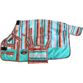 1200D Miniature Weanling Donkey Pony Horse Foal Winter Blanket Serape 51984B