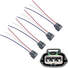 HiSport Ignition Coil Repair Plug Connector Pigtall Compatible with Nissan Altima Sentra 4 PCS
