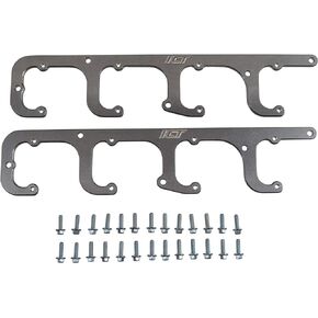 ICT Billet LS1 American Made Billet Aluminum Ignition Spark Plug Coil Bracket Mount Valve Cover for D580 12558948 LSX Chevrolet Camaro Pontiac Firebird 5.7L LS1 LS6 only swap 551642