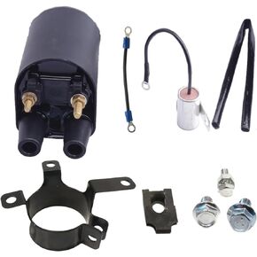 166-0820 Ignition Coil Compatible with Onan Points BF B43 B48 NHC CCK P218G P220G P224G Replaces 166-0772 166-0648 166-0804 541-0522 Engine He166-0761 He541-0522 Generator