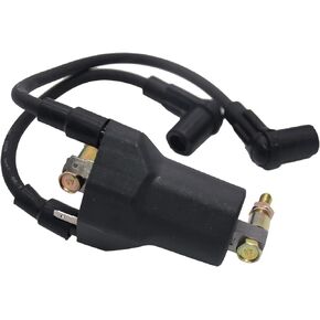 Ignition Coil #26652-G01 fit for EZGO Golf Cart 4-Cycle Engine Marathon 1993-2003/Medalist 1994-1995/TXT Pre-MCI Engine 1996-2002/4 Cycle Gas 1991-2002 Replaces EPIGC103