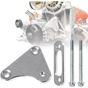 YESHMA LS Truck Idler Pulley Relocation Bracket KIT Compatible with LS1 Intake Manifold Swap LQ4 LQ9 LSX 4.8L 5.3L 6.0L