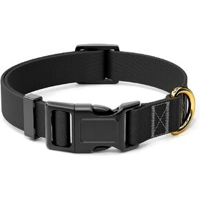 Rnivvi Dog Collar, Adjustable Dog Collars for Medium Dogs, Cute Puppy Collar for Boy and Girl Dogs, Soft Nylon Pet Collar with Quick Release Buckle for Walking Running, Vibrant Florals Dog Collars